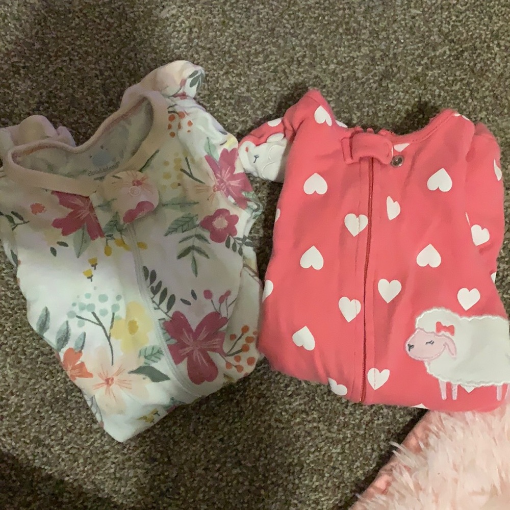 Zip up pajamas